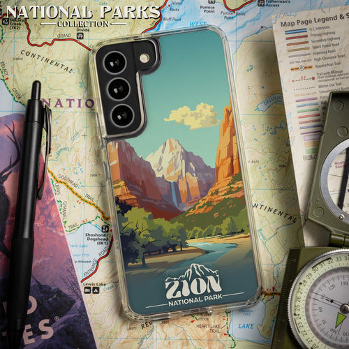 National Parks Zion HD Samsung Galaxy S24 Phone Case