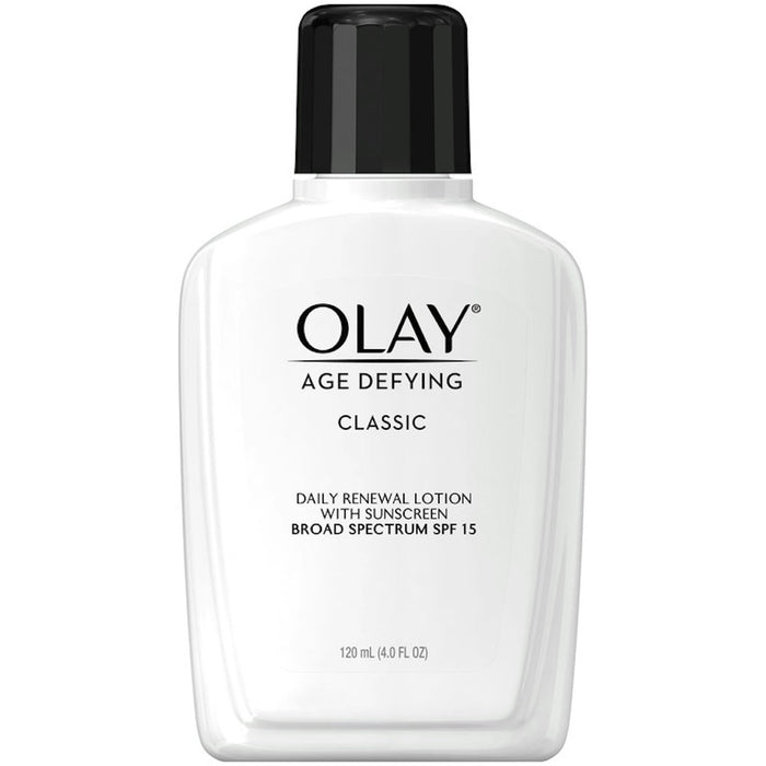 Olay Age Defying Daily Renewal Lotion, With Sunscreen, Classic, Broad Spectrum SPF 15
