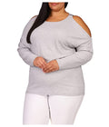 Michael Michael Kors Plus-Size Embellished Cutout Top, Size 1X
