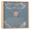 30th Birthday Necklace