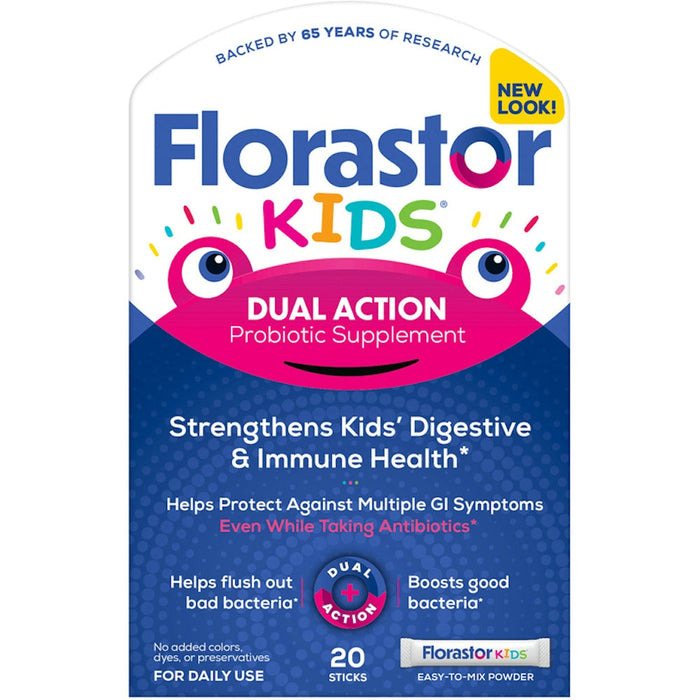 FlorastorKids® 250 mg Probiotic Powder Packet, 20-Pack