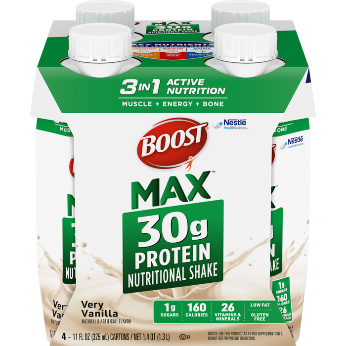 Boost® Max™ 30g High Protein – Very Vanilla (11  fl oz)
