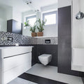 Dewstop 80-110 CFM Easy Install Bathroom/Bath Exhaust Fan with Adjustable LED Light & Humidity Sensing