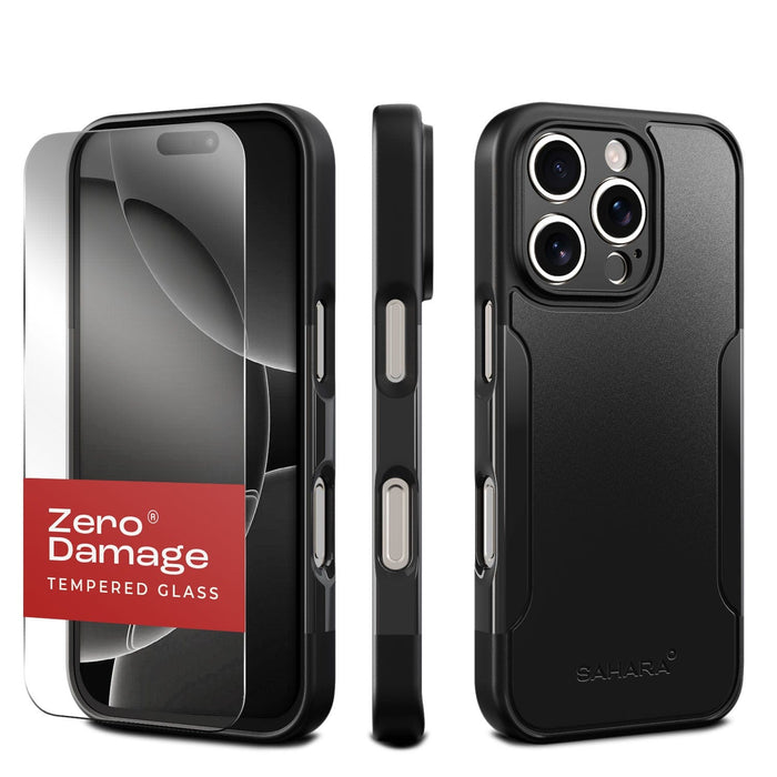 iPhone 16 Pro Rugged Case & Screen Protector Kit - MagSafe | Classic Series