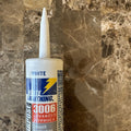 White Lightning 425-WL30060 3006 All Purpose Adhesive Caulk, 10 oz Cartridge