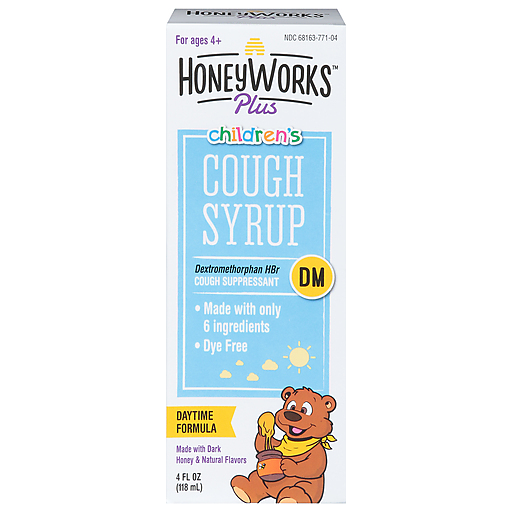 Honey Works™ Children's Cough Syrup – Daytime Formula 4 Fl Oz