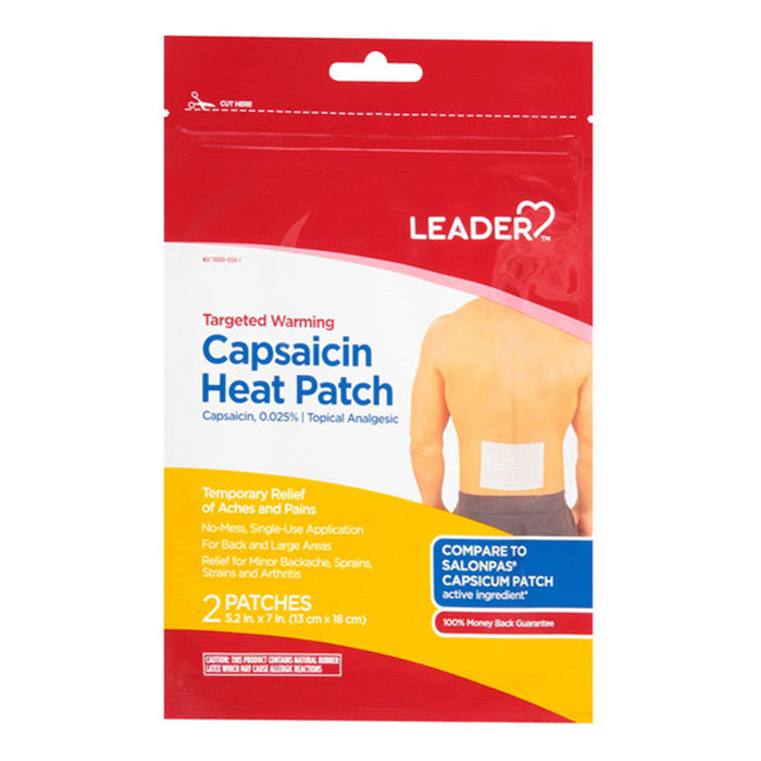 Leader™ Capsaicin Heat Patch (1 ct)