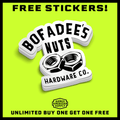 Bofadee's Hard Hat Decal