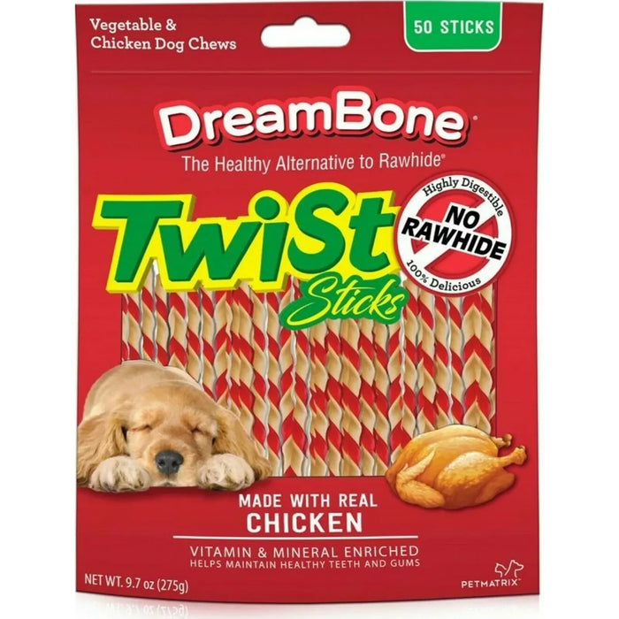 DreamBone® Twist Sticks – Rawhide-Free Dog Chews