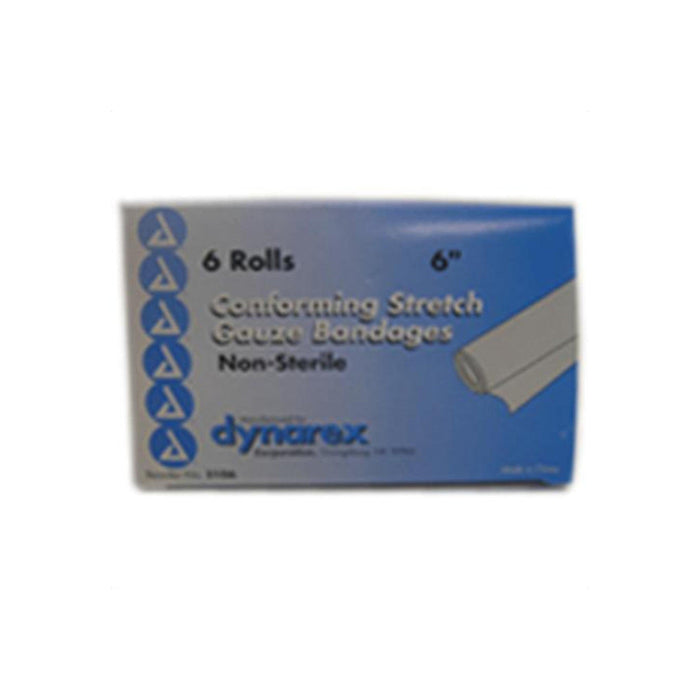 Dynarex® Gauze Conform Non-Sterile – 6" x 4.1 Yards (Stretched)
