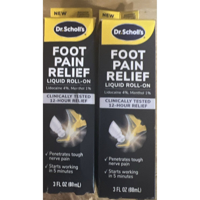 Dr. Scholl's® Dual-Action Pain Relief Liquid Roll-On (3 oz)