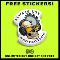 Protection  -  Hard Hat Decal