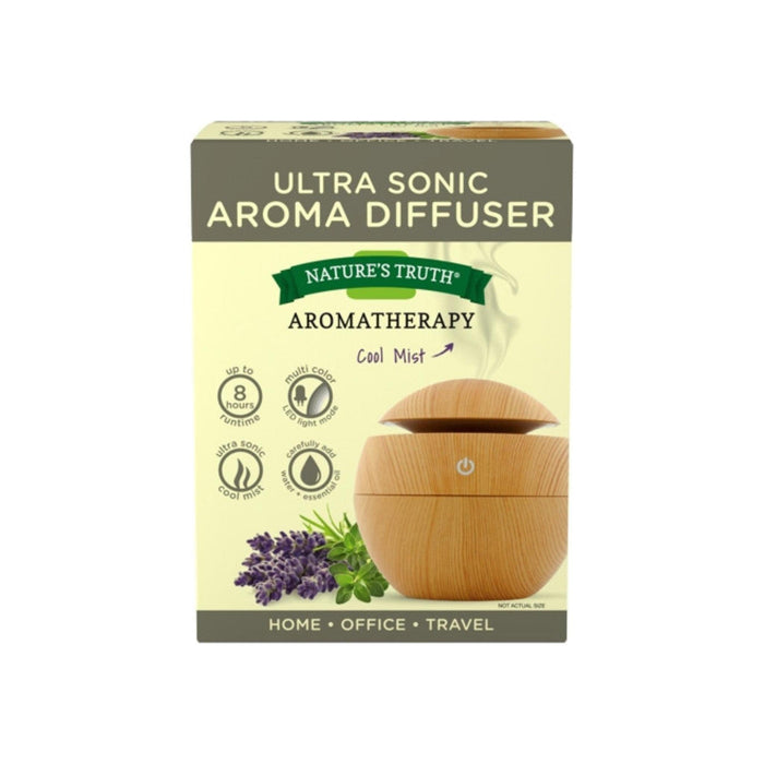 Nature's Truth® Ultrasonic Aroma Diffuser – Enhanced Wellness for Your Home