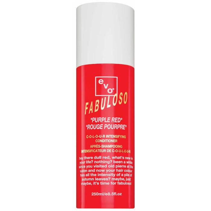 EVO Fabuloso Тонирующий Бальзам-уход Colour Intensifying Conditioner Purple Red, Красный Пурпур, 250 Мл