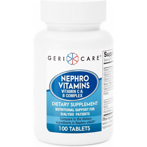Nephro Vitamin C/ B  Cx Tb 100