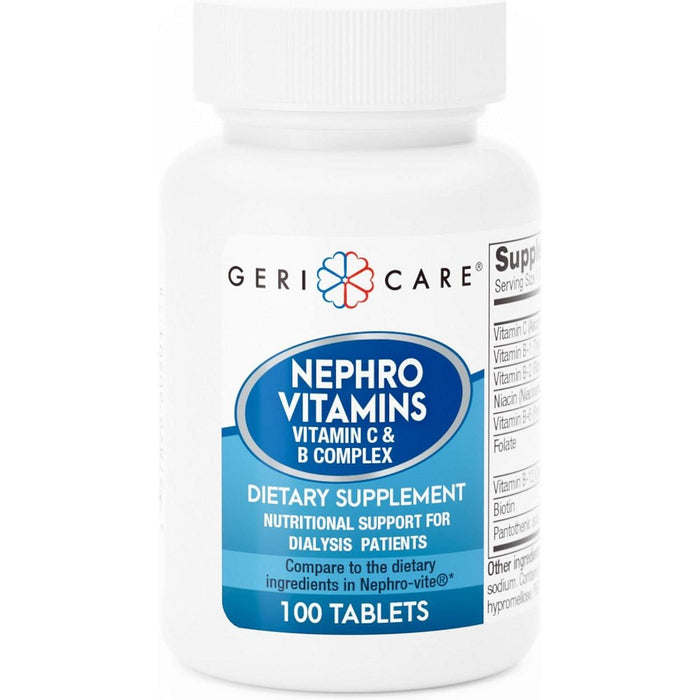 Nephro Vitamin C/ B  Cx Tb 100