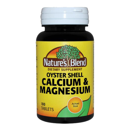 Nature's Blend® Oyster Shell Calcium & Magnesium – Tablets