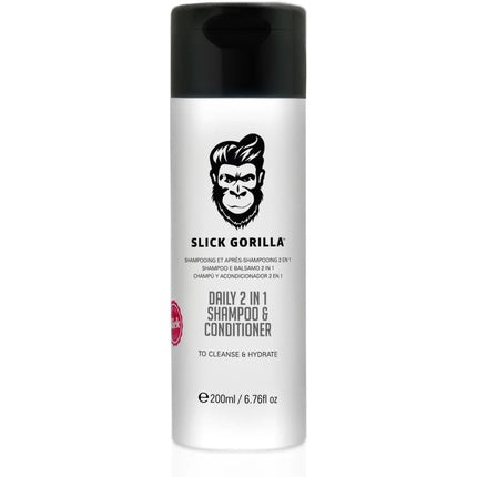 Slick Gorilla Daily 2 in 1 Shampoo & Conditioner 200ml