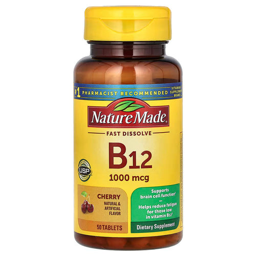 Nature Made Vitamin B12 1000 mcg Tablets, 50 Count