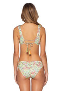 Becca by Rebecca Virtue Anna Scoop Neck Bralette Bikini Top, Size Small