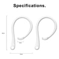 Silicone Ear Hooks for AirPods Pro, Anti-Lost Anti-Drop