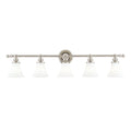 Hudson Valley Lighting 4505 Weston 5 Light 43 Wide Bathroom Vanity Light – Nicke