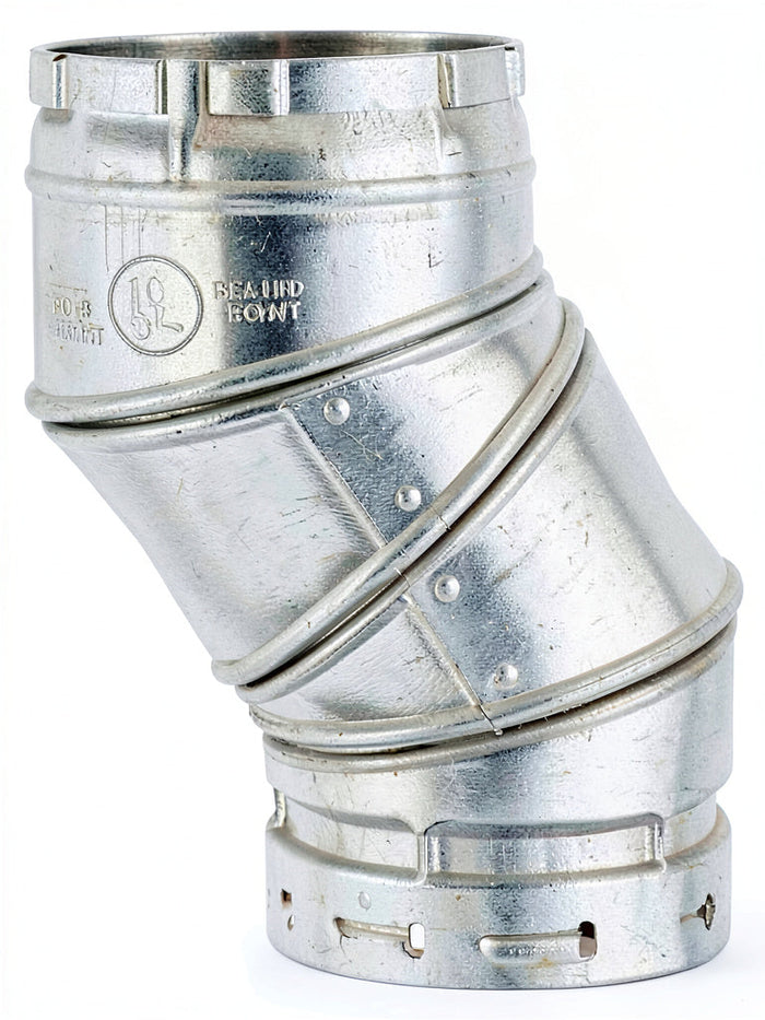 Lot of 3 Amerivent 4-inch Type B-Gas vent 4EALHD 90-Degree Adjustable Elbow