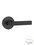 Emtek Concealed Fastener Passage Set with Disk Rosette and Dumont Levers