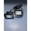 YQL-FLUV-10 Purple LED Flood Lights for DJ Disco Blacklight, Outdoor (Lot of 2)