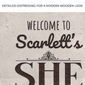 She Shed Sign