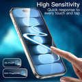 iPhone 15 Pro Tempered Glass Screen Protector - 2-Pack, Anti-Fingerprint | ZeroDamage