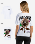 G West Womens Oversized Sunflower Life Style T Shirt