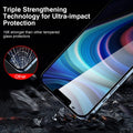 ZeroDamage Privacy Screen Protector (2-Pack) - iPhone 13 and iPhone 14