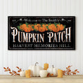 Personalized Pumpkin Patch Sign IX