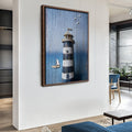 Wooden Lighthouse Coastal Wall Art III