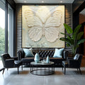 White Butterfly Wall Art