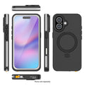 iPhone 17 Waterproof Case - MagSafe Kickstand, Integrated Screen & Camera Protection | Oasis Series