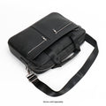 Genuine Leather Business Bag Briefcase - Laptops up to 16-inch