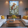 Jesus With Children Faith Wall Art