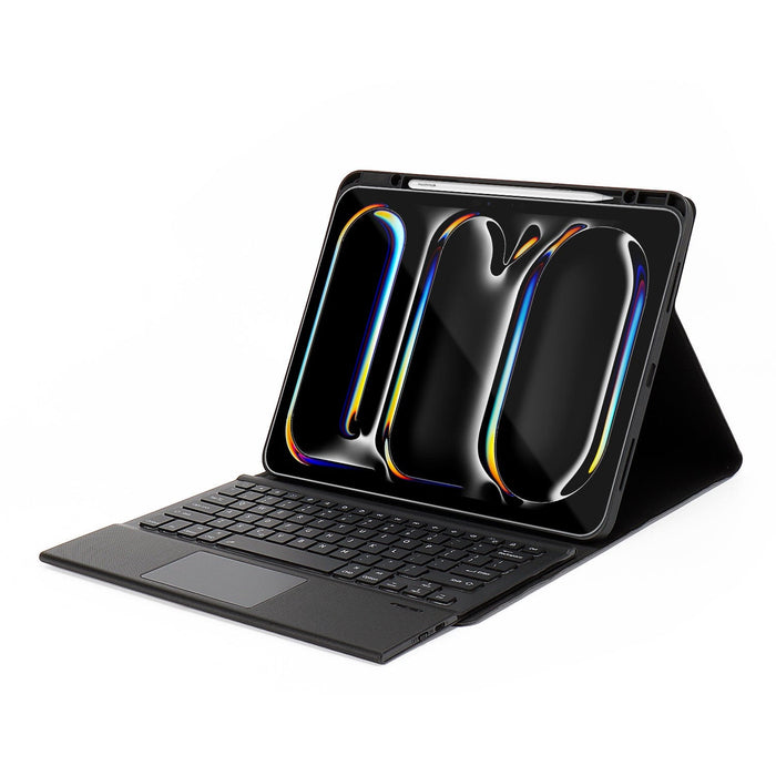 iPad Pro 11-inch (M4 2024 / M5 2025) Keyboard Case - Folio Design, Built-in Touchpad | Navigate Series