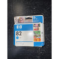 Genuine HP 82 Cyan Ink Cartridge (C4911A), Expired