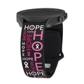 Breast Cancer Awareness HD  Watchband for Samsung, Garmin, Fossil, and More