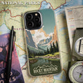 National Parks Rocky Mountain HD Apple iPhone 12 Series Mag-Safe Phone Case