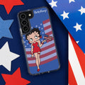Betty Boop Red White & Boop HD Samsung Galaxy S22 Phone Case