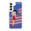 Betty Boop Red White & Boop HD Samsung Galaxy S22 Phone Case