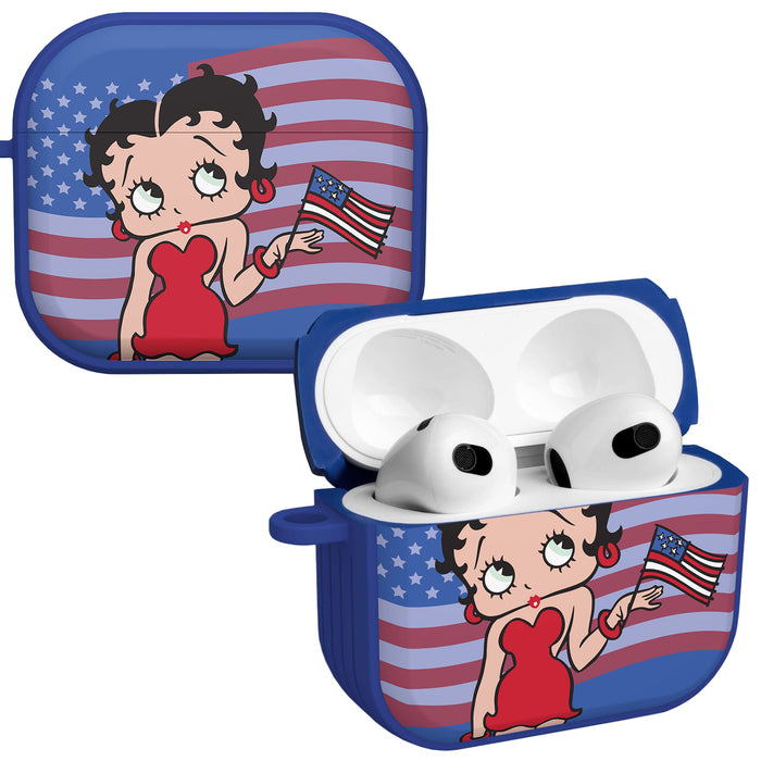 Betty Boop Red White & Boop HDX Apple AirPods Gen 3 Case Cover