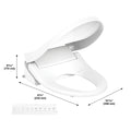 Kohler PureWash E880 Premium Bidet Toilet Round Seat with Remote Control