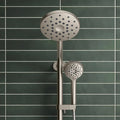 Kohler HydroRail 3-in-1 Multifunction Showerhead and Column Kit Brush Nickel