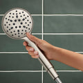 Kohler HydroRail 3-in-1 Multifunction Showerhead and Column Kit Brush Nickel