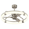 Artika Sunnyvale 28” Fandelier with Remote  Brushed Nickel
